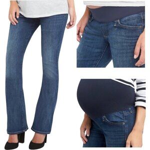 GAP Maternity Bundle of 2 Baby Boot Bootcut Jeans Size 8 Like New